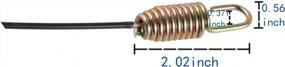 img 3 attached to MTD Snowblower Clutch Drive Traction Control Cable 746-04229, 746-04229B, 946-04229, 946-04229B