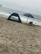 img 1 attached to Stay Cool At The Beach With Gorich 3-4 Person Pop Up Beach Tent - UPF 50+ Sun Protection, Cabana Style Shelter, And Simple Setup review by Tyler Smith