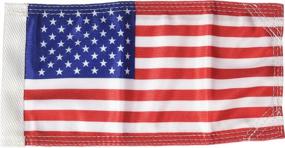 img 1 attached to 🏍️ Kuryakyn 4264 Motorcycle Display Accessory: Premium Replacement American Flag, 4" x 9