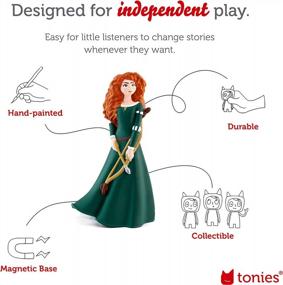 img 2 attached to Tonies Merida Audio Play Character From Disney And Pixar'S Brave