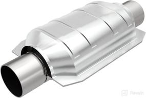 img 4 attached to 🚗 MagnaFlow Universal Catalytic Converter HM 99106HM - Stainless Steel 2.5in Inlet/Outlet Diameter, 13in Overall Length, No O2 Sensor - EPA/Federal Compliant - HM Grade Replacement