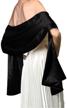 satin shawl evening party silver women's accessories via scarves & wraps logo