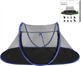 img 4 attached to Portable And Convenient Cat Tent For Outdoor Adventures And Indoor Playtime