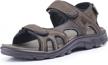 men/women's sandals with arch support & adjustable straps: open toe for outdoors, size 7-13 logo