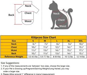 img 2 attached to 🐱 Sphynx Hairless Cat Summer Cotton T-Shirts: Premium Cat Vest for Cool Comfort, Sleeveless Kitten Shirts - Ideal for Cats & Small Dogs (X-Large, Chicks)