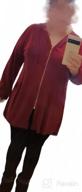 img 1 attached to Lightweight Long Hoodie Jacket For Women - Miusey Zip Up Tunic Sweatshirt With Open Front Cardigan Style review by Lori Lopez