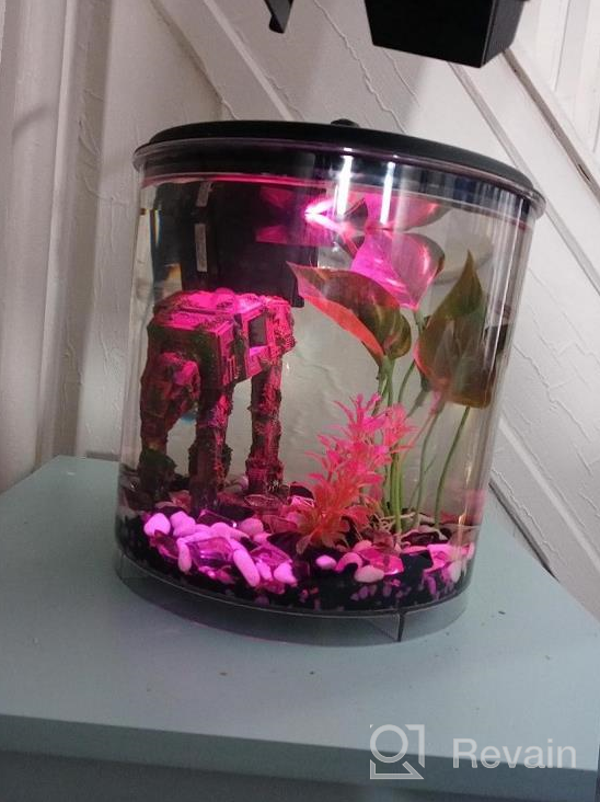 img 1 attached to Fazhongfa Resin Aquarium Decorations: Add Style And Fun To Your Fish Tank With Castle, Robot Dog And Cave Hideout Ornament - Perfect For Small And Medium Betta Fish! review by Jeremy Therrien