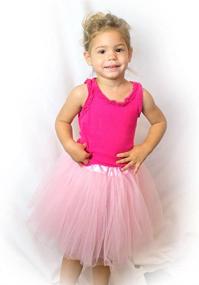 img 3 attached to Stylish & Fun: My Lello Little 3 Layer Ballerina Girls' Clothing - Discover the Perfect Skirts & Skorts!