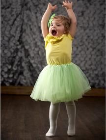 img 1 attached to Stylish & Fun: My Lello Little 3 Layer Ballerina Girls' Clothing - Discover the Perfect Skirts & Skorts!