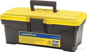 GOODYEAR - 12 Inch Mini Tool Box for Small Tools, Plastic Hobby Accessories  Storage Box with Handle, Removable Inner Tray, Lightweight & Easy to Carry,  One hand Snap Latch : : Tools