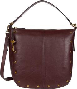 img 1 attached to Fossil Womens Jolie Leather Handbag Women's Handbags & Wallets at Hobo Bags