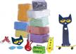 pete the cat playfoam set: 8 non-toxic colors with skateboard & accessories - perfect for kids 3+ logo