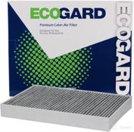 🚗 ecogard xc10595c premium cabin air filter: volvo xc90, xc60, s90, s60, v90 - 2016 to 2020 range | activated carbon odor eliminator logo