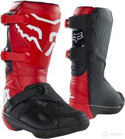 img 4 attached to 🏍️ Enhanced SEO: Fox Racing Youth COMP Motocross Boot for Boys