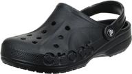 👟 graphite unisex crocs shoes - ideal mules & clogs for women and men in medium fit logo