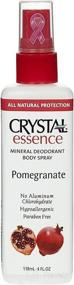 img 2 attached to 🍃 Pomegranate Crystal Essence Deodorant Spray: Refreshing all-day odor protection