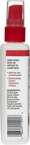 img 1 attached to 🍃 Pomegranate Crystal Essence Deodorant Spray: Refreshing all-day odor protection