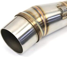 img 2 attached to Paxpax Motorcycle Exhaust Muffler Compatible Motorcycle & Powersports