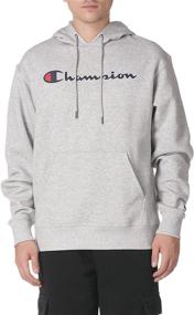 img 4 attached to Champion Powerblend Graphic Hoodie Black