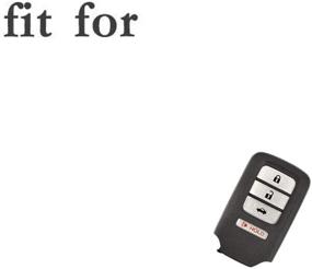 img 1 attached to 🌸 SEGADEN Silicone Cover: Premium Protection for HONDA 3+1/4 Buttons Smart Remote Key Fob CV4210 Rose