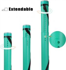 img 2 attached to Extendable Green TRANSON Tube: Secure Storage for Artworks, Blueprints, Drafting, and Scrolls