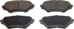 img 4 attached to 🔥 Wagner ThermoQuiet QC1179: Premium Ceramic Disc Brake Pad Set for Enhanced Performance