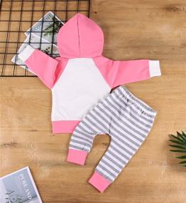 img 2 attached to Cute And Comfortable Baby Hoodie And Sweatsuit Set For Boys & Girls