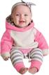 cute and comfortable baby hoodie and sweatsuit set for boys & girls logo