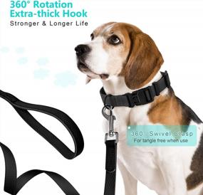 img 1 attached to Deck The Paws With IOKHEIRA'S Multifunctional Christmas Dog Leash - Perfect For Large And Medium Dogs!