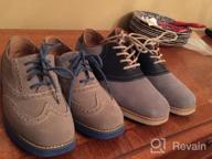 img 1 attached to 👞 SEO-Optimized Florsheim Kennett JR Saddle Toddler Boys' Oxfords Shoes review by Emmanuel Nguyen