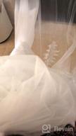 img 1 attached to Stunning Faiokaver Sequin Lace Wedding Veil - Elegant Cathedral Length With Comb review by Cameron Rosa