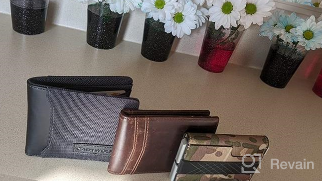 img 1 attached to 👔 CADYWOLF Wallets: Premium Accessories for Men's Wallets, Card Cases & Money Organizers review by Mitch Wright