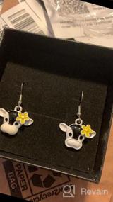 img 5 attached to 🐮 Cow Lover's Delight: MAOFAED Cow Mom Dangle Earrings - Perfect Cow Owner Gift & Cow Girl Jewelry