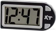 ⏰ custom accessories 25211 digital clock - battery included - reloj digital in black logo