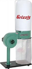 img 1 attached to Powerful And Efficient: Grizzly G8027 1 HP Dust Collector For Your Workshop