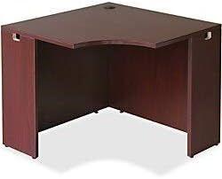 img 1 attached to Lorell Corner Desk Cherry 2 Inch Furniture