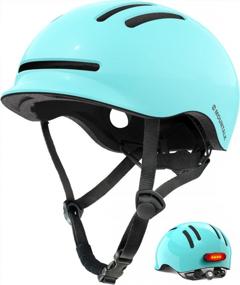 img 4 attached to Adults' And Kids' Bike Helmets With Magnetic Light - Suitable For Men, Women, And Youth Boys And Girls Aged 6 Years And Above