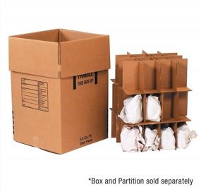 img 2 attached to Pack Of 5 Aviditi Corrugated Cardboard Boxes, 18" X 18" X 28" - Ideal For Shipping, Packing And Moving
