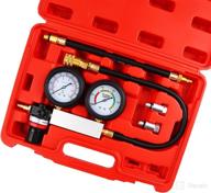 📈 cheinauto dual pressure gauges cylinder leakdown tester kit for gasoline engine compression diagnosis - engine compression leakdown detector leakage test set logo