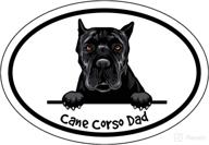 овальная наклейка wickedgoodz cane corso логотип