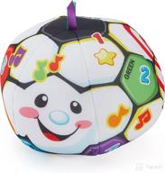 ⚽️ fisher-price laugh & learn singin' soccer ball: music & learning fun for infants and toddlers (ages 6-36 months) logo