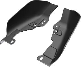 img 3 attached to Enhance Your Harley Touring Experience with Advanblack Mid Frame Air Deflectors - Compatible for 2009-2021 Street Glide, Road King, and Electra Glide (Barracuda Silver)