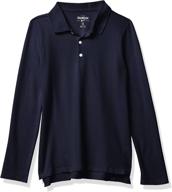 girls sleeve uniform shirt paris girls' clothing - tops, tees & blouses logo