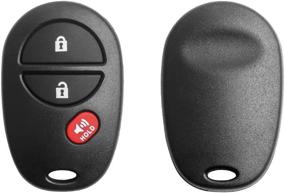 img 1 attached to VOFONO Key Fob for Toyota Tundra 2007-2016/Tacoma/Sienna/Highlander/Sequoia - FCC ID: GQ43VT20T