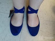 img 1 attached to DailyShoes Women'S Pointed Toe Ankle Strap Slip-On Flats - Comfy And Casual review by Keith Baker