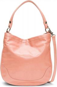 img 4 attached to Classy Yet Practical: Frye Melissa Leather Hobo - Your Perfect Everyday Companion