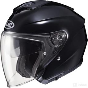 img 1 attached to Мотоциклетный шлем HJC I30, черный
