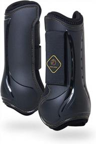 img 4 attached to Kavallerie Classic Tendon Boots: Impact-Absorbing Material, Pressure Distribution & Protection For Show Jumping!
