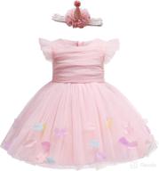 glamulice birthday bridesmaid ballerina pink 2pcs apparel & accessories baby boys logo