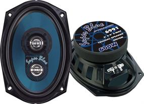 img 1 attached to 🔊 Powerful Pyramid 6991: 6-Inch x 9-Inch 600 Watts Three-Way Speakers